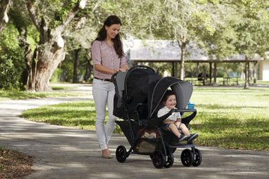 Graco, Stadium Duo, carucior sport dublu, Black Grey