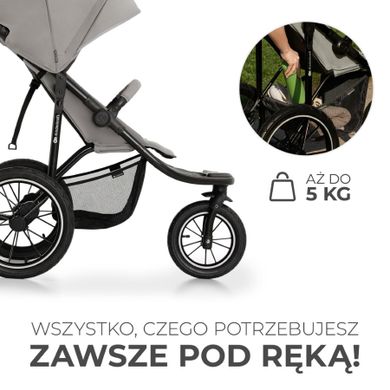 Kinderkraft, Helsi 2, carucior sport, Dust Grey