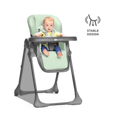 Kinderkraft, Tastee, scaun inalt pliant pentru hranire, Grey