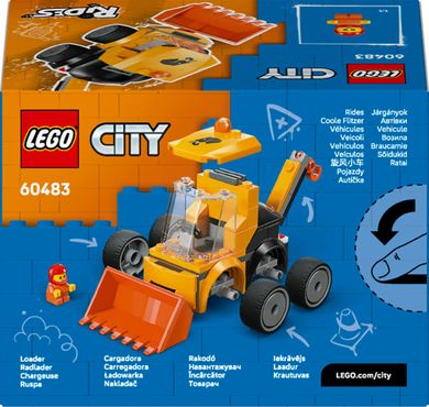 LEGO City, Vehicule - Incarcator de constructii, 60483
