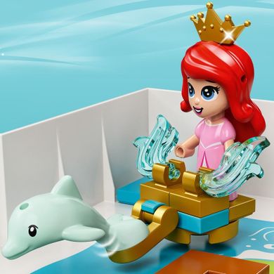 LEGO Disney Princess, Aventura lui Ariel, Belle, Cenusareasa si Tiana din cartea de povesti, 43193