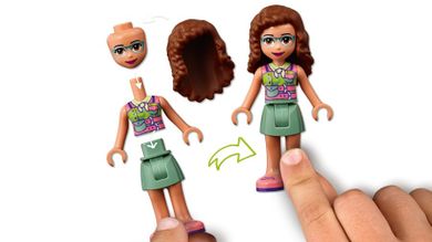 LEGO Friends, Baza de salvare din jungla, 41424