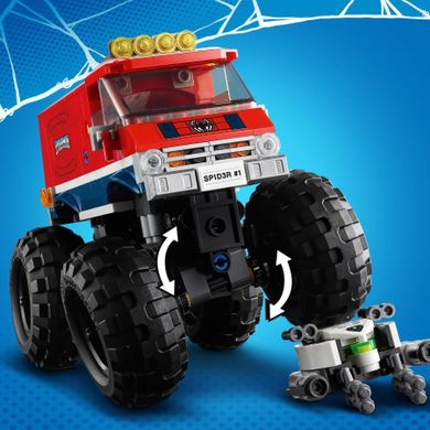 LEGO Marvel Super Heroes, Camionul gigant al Omului paianjen contra Mysterio, 76174