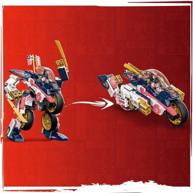 LEGO NINJAGO, Motocicleta de viteza robot transformator a Sorei, 71792