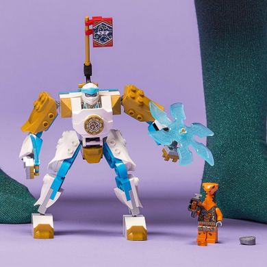 LEGO NINJAGO, Robotul EVO Power Up al lui Zane, 71761