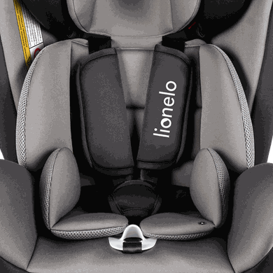 Lionelo, Bastiaan, scaun auto cu baza rotativa, Grey