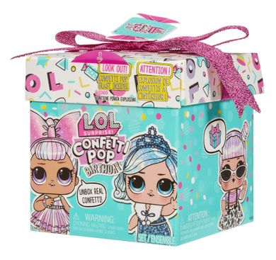 L.O.L. Surprise, Confetti Pop Birthday, papusa surpriza