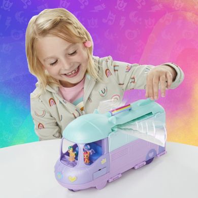 My Little Pony, Caravana magica a poneilor, set cu figurine si accesorii