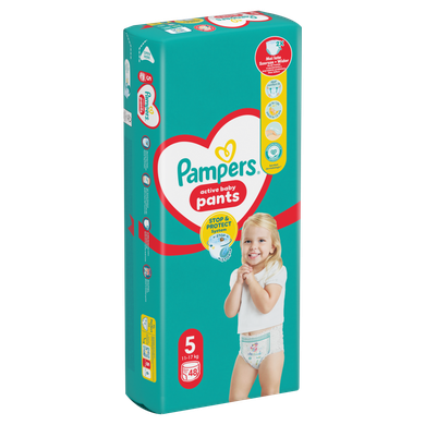Pampers Pants, scutece-chilotel marimea 5, 12-17 kg, 48 buc.