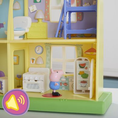 Peppa Pig, Casuta Peppei, set cu figurine