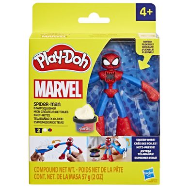 Play-Doh, Marvel, Spider-Man, figurina si accesorii, set creativ