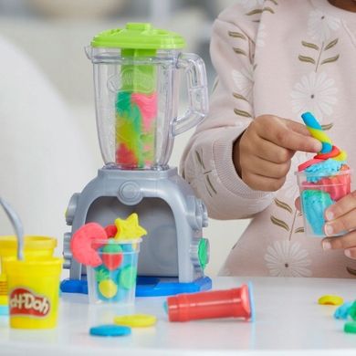 Play-Doh, Smoothies Blender, 5 tuburi si accesorii, set creativ