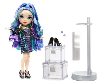 Rainbow High, Twins, Laurel & Holly De’Vious, papusi fashion, 2 buc.
