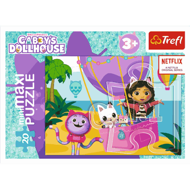 Trefl, Gabby's Dollhouse, puzzle, 20 piese