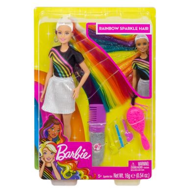 Barbie, Par curcubeu, papusa cu accesorii