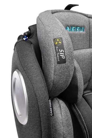 Caretero, Arro, scaun auto, Isofix, 0-36 kg, gri