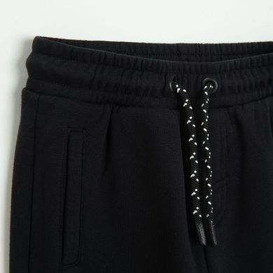 Cool Club, Pantaloni trening pentru baieti, negru, turcoaz, set, 2 buc.
