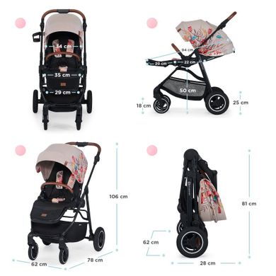 Kinderkraft, All Road, caruciorul, mix