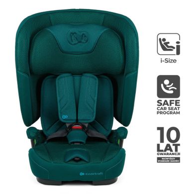 Kinderkraft, FIX2GO, i-Size, scaun auto, Green, 76-150 cm