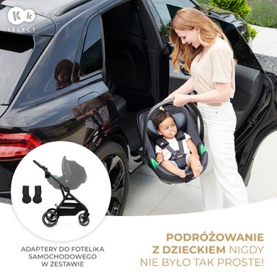 Kinderkraft, Yoxi, carucior sport, Sand Beige