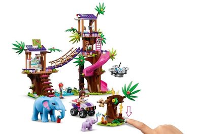 LEGO Friends, Baza de salvare din jungla, 41424