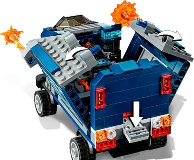 LEGO Marvel Avengers Movie, Razbunatorii - distrugerea camionului, 76143