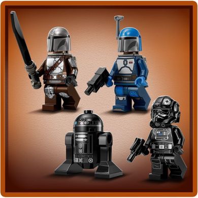 LEGO Star Wars, Fang Fighter mandalorian vs TIE Interceptor, 75348