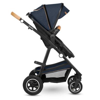 Lionelo, Amber, carucior multifunctional 3in1, Blue Navy