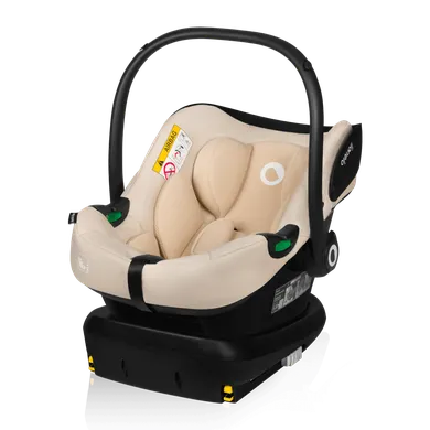Lionelo, Astrid, I-size, scaun auto, 40-87 cm, Beige Sand