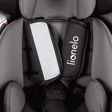 Lionelo, Bastiaan, scaun auto cu baza rotativa, Grey