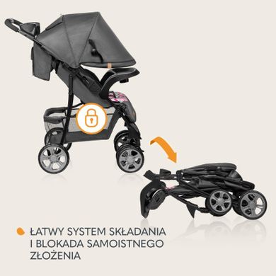 Lionelo, Emma Plus, carucior sport, Pink Scandi