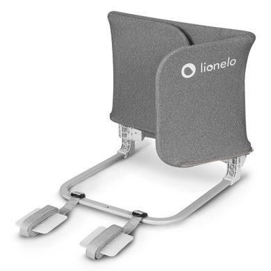 Lionelo, Lora, bariera de protectie pentru patut, pliabil, Grey Stone