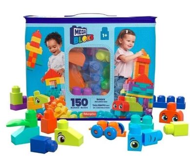 Mega Bloks, geanta cu blocuri, 150 piese