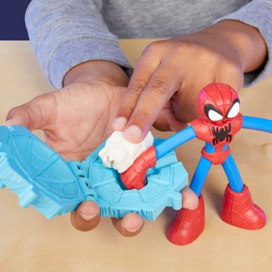 Play-Doh, Marvel Spider-Man, Launch & Slice Battle, set creativ
