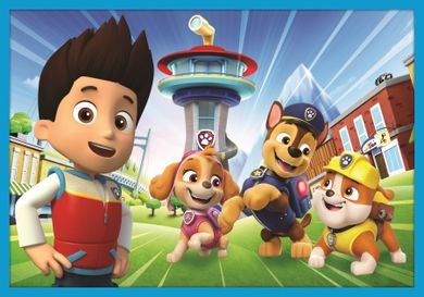 Trefl, Paw Patrol, puzzle 10in1, 329 piese