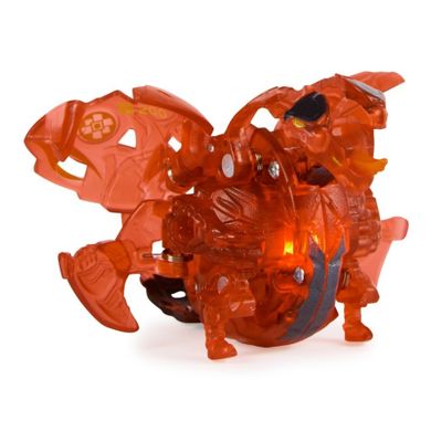 Bakugan Legends, figurina cu lumina Dragonoid x Nillious Red