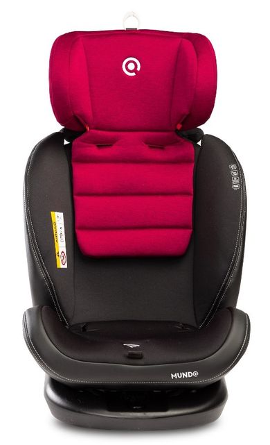 Caretero, Mundo, scaun auto, 0-36 kg, rosu