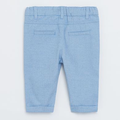 Cool Club, Set pentru baieti, Body-camasa cu maneca lunga, Papion pentru baieti, Vesta, Pantaloni, alb-albastru