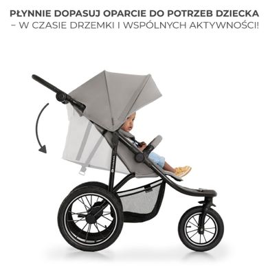 Kinderkraft, Helsi 2, carucior sport, Dust Grey