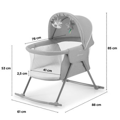 Kinderkraft, Lovi, patut 3 in 1, roz