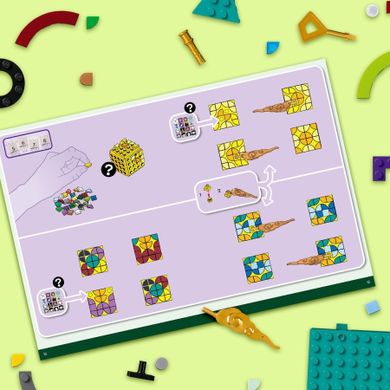 LEGO DOTS, Kit pentru desktop Hogwarts, 41811