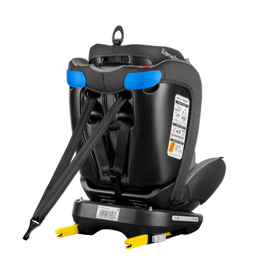 Lionelo, Bastiaan, scaun auto cu baza rotativa, Grey/Black