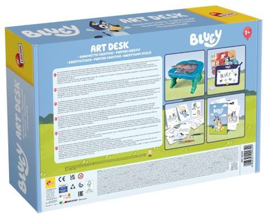 Lisciani, Bluey, Art Desk, masa de arta, set creativ