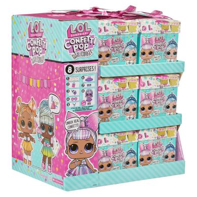 L.O.L. Surprise, Confetti Pop Birthday, papusa surpriza