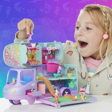 My Little Pony, Caravana magica a poneilor, set cu figurine si accesorii