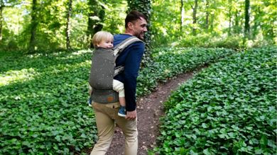 Kinderkraft, Huggy, marsupiu ergonomic, mix