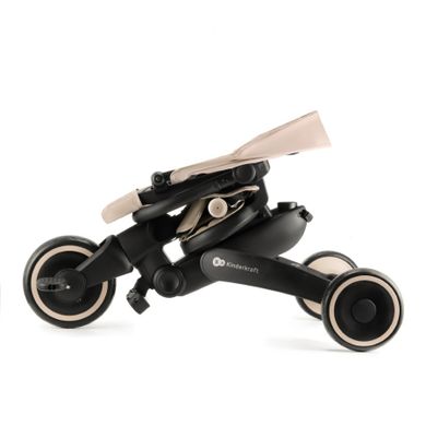 Kinderkraft, Jazz 2, tricicleta multifunctionala 5 in 1, Beige