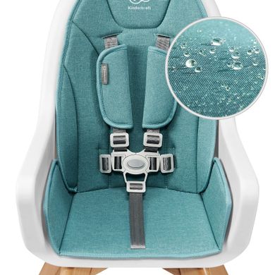 Kinderkraft, Tixi, scaun de masa 2in1, gri
