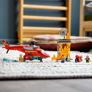 LEGO City Fire, Elicopter de pompieri, 60281