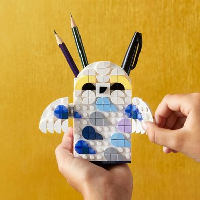 LEGO DOTS, Suport pentru creioane Hedwig, 41809